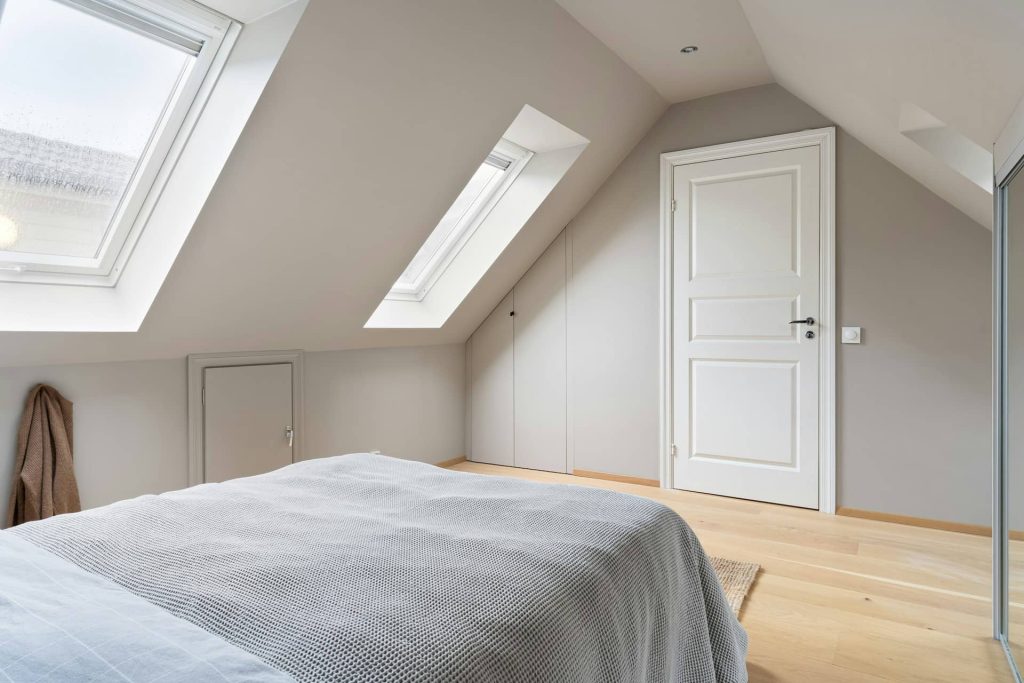 A simple bedroom loft conversion